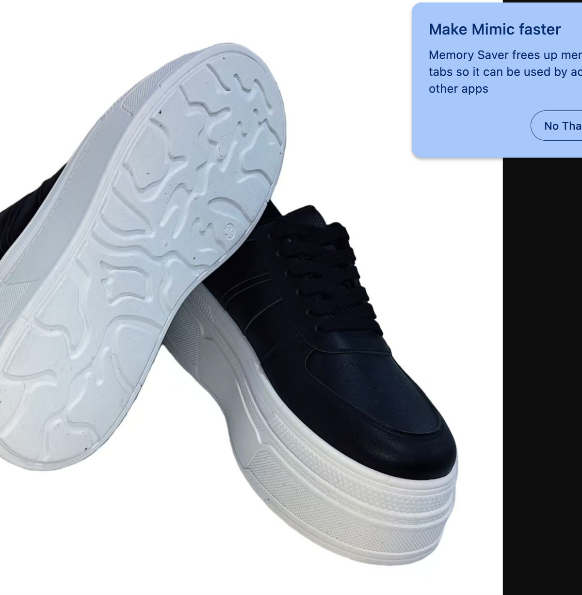 Women's Lace-Up Platform Casual Sneakers