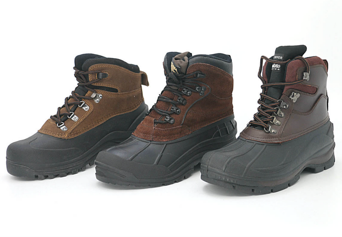 Men's Mid-Calf Thermal Waterproof Snow Boots